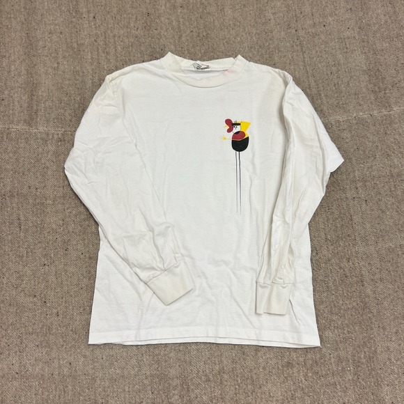 Vintage Other - Vintage Bare Naked Ladies Shirt Mens Medium White 1990s Long Sleeve